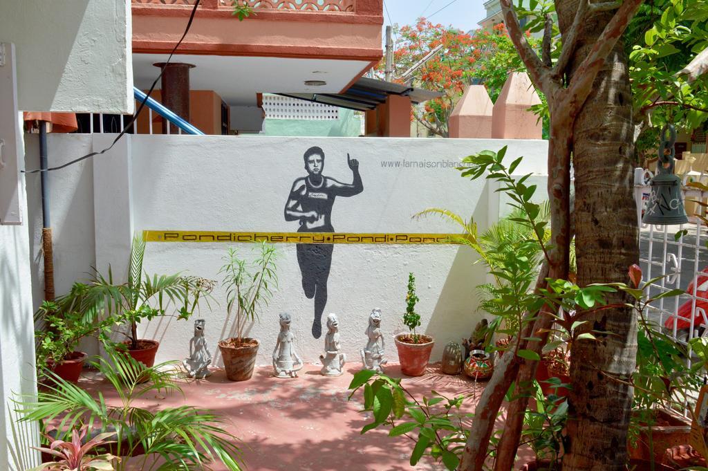 La Maison Blanche Hotel Pondicherry Exterior foto